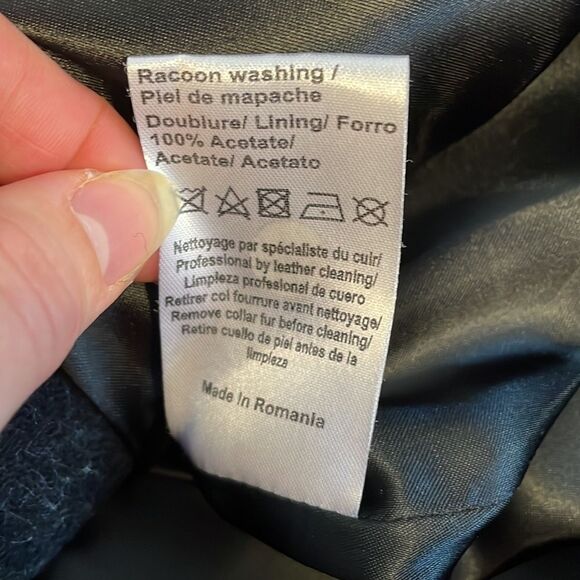 Sandro Paris Wool Blend Hooded Pea Coat Black S - Picture 4 of 10